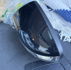 Left Driver Side Mirror Compatible With 2014 2015 2016 Kia Forte With Manual Fol