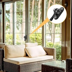 1PCS Accessories Sliding Doors Safety Lock Crescent Lock Window Lock Door Lock