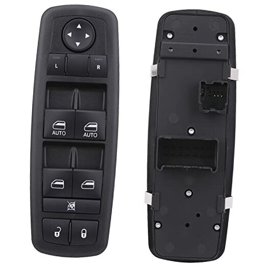 Power Window Switch Button Front Left Driver Side Compatible with Dodge Grand