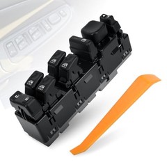 Power Window Driver Side – Compatible with 2003-2007 Chevy 15883323 Switch
