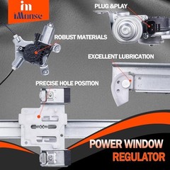 Power Window Regulator Rear Right Fit for 2007-2014 Rear Passenger Side（RRH）