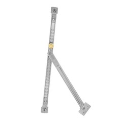 Home Window Security Bar Windproof Casement Stay Heavy Duty Adjustable Sash