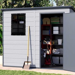 Flush Mount 12×18 Sliding Shed Windows – Durable Tempered Glass & Screen, 2 Pack