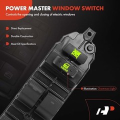 Front Left Driver Side Power Window Switch – Compatible with Lexus GS300