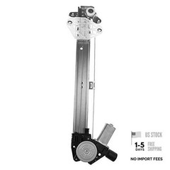Electric Power Window Regulator with 6-Pins Motor Rear Passenger (RH)