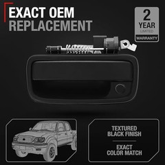 Exterior Front Driver Door Handle Replacement – Driver Handle (Plastic)