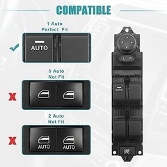 Front Left Driver Side Master Power Window Switch Fits Mazda 3 Mazdaspeed