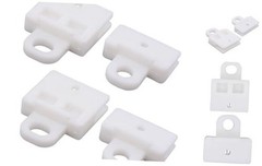 4Pcs Front Window Door Regulator Glass Channel Clips Power and Manual Sash