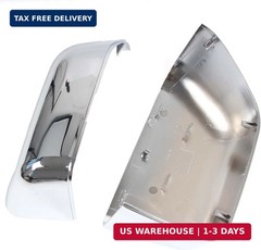 AUCERAMIC Chrome Plated Mirror Covers Caps Fit for Ford Super Duty 2017-2025 F-2