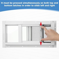 1 Pack Basement Home Window 16” x 8” Mini Basement Windows Replacement with…