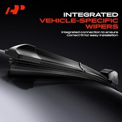 26″ + 18″ Windshield Wiper Blades Compatible with Mitsubishi Outlander 2014