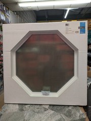 Reliabilit Vinyl Octagon Window 24” x 24” #4066703 White