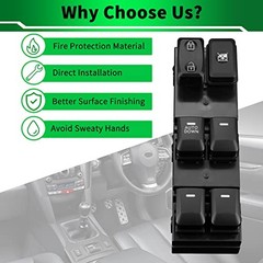 Upgraded Power Window Switch Front Left Driver Side Control Switch 935703W000