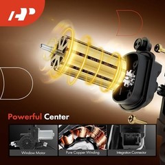Front Right Passenger Side Electric Power Window Regulator with Motor