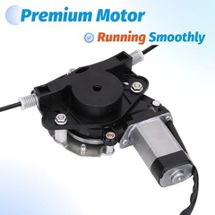 Front Passenger Side Power Window Regulator with Motor Compatible with Jeep