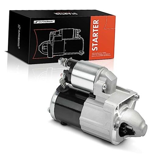 Starter Motor Compatible with Fiat 500 2012-2013 1.4L, 12V 1.2KW 12-Teeth