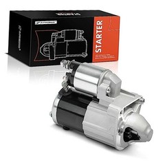 Starter Motor Compatible with Fiat 500 2012-2013 1.4L, 12V 1.2KW 12-Teeth