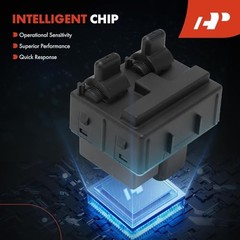 Power Window Switch Compatible with Jeep JK Series Wrangler 2007 2008 2009