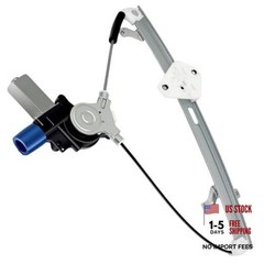 Power Window Regulator with Motor Front Left Driver Side for Honda 741-306