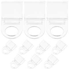 10 Pcs Modern Curtains Clips for Drapes Shade Grips Roller Shades